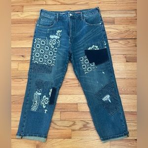 Anthropologie/Pilcro “The Borrowed” Boyfriend denim jeans Size 31 (12/14)